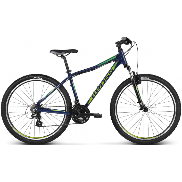 Horský bicykel 26" Kross Lea 2.0 XS 15" Granátovo-zelený